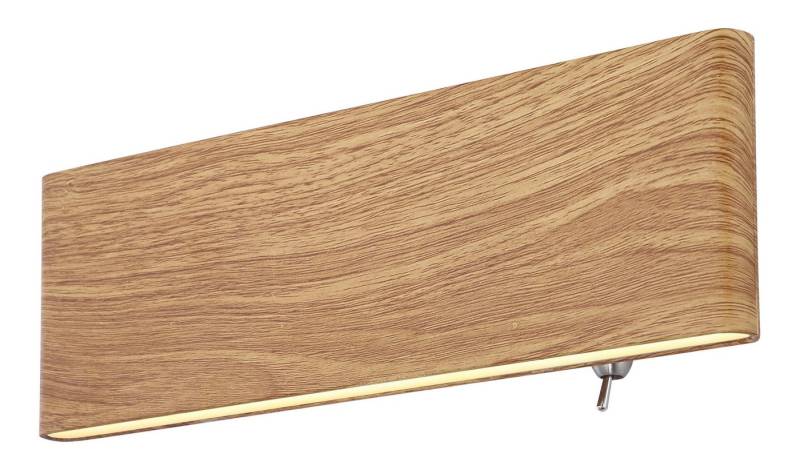 GLOBO LIGHTING LED Wandleuchte SIEGFRIED, LED fest integriert, Warmweiß, Wandlampe/Kippschalter/Lichtschein: auf- und abwärts/3000K von GLOBO LIGHTING