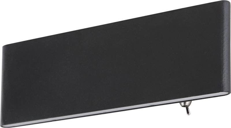 GLOBO LIGHTING LED Wandleuchte SIEGFRIED, LED fest integriert, Warmweiß, Wandlampe/Kippschalter/Lichtschein: auf- und abwärts/3000K von GLOBO LIGHTING