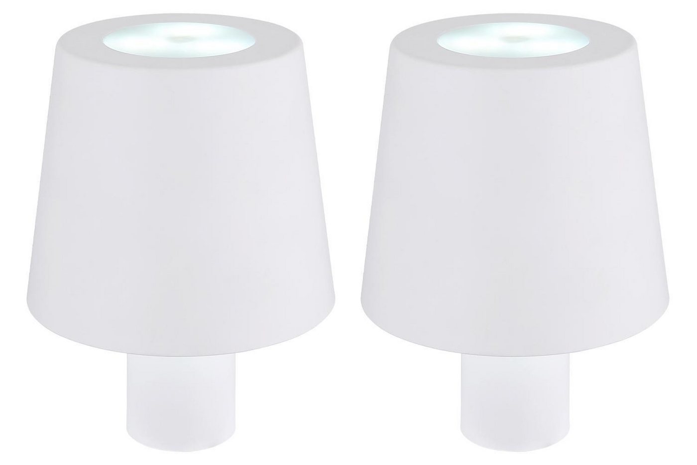 GLOBO LIGHTING Lampenschirm YARA, H 14 cm, Weiß, Kunststoff, Akkubetrieben, Dimmbar, Touch, RGB-Farbwechsel, inkl. USB-C-Kabel GLOBO LIGHTING Lampenschirm YARA, H 14 cm, Weiß, Kunststoff, Akkubetrieben, Dimmbar, Touch, RGB-Farbwechsel, inkl. USB-C-Kabel von GLOBO LIGHTING