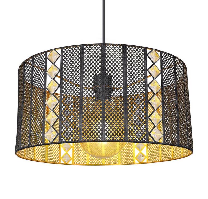 GLOBO LIGHTING Pendelleuchte, Leuchtmittel nicht inklusive, Hängelampe Pendelleuchte Retro Esstischlampe Gitter Design gold GLOBO LIGHTING Pendelleuchte, Leuchtmittel nicht inklusive, Hängelampe Pendelleuchte Retro Esstischlampe Gitter Design gold von GLOBO LIGHTING