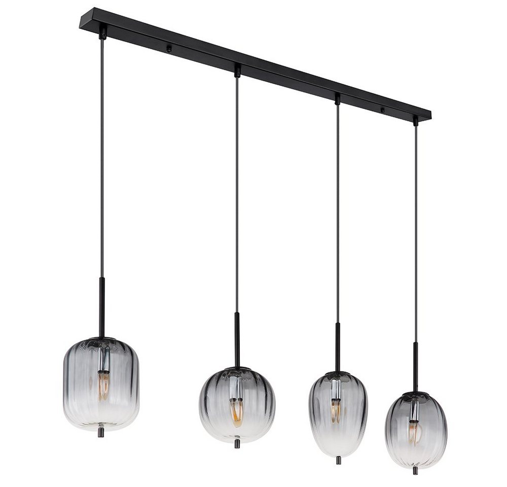 GLOBO LIGHTING Pendelleuchte, Leuchtmittel nicht inklusive, Hängeleuchte Decken Pendelleuchte Metall Rauchglas Kugel 4 flammig GLOBO LIGHTING Pendelleuchte, Leuchtmittel nicht inklusive, Hängeleuchte Decken Pendelleuchte Metall Rauchglas Kugel 4 flammig von GLOBO LIGHTING