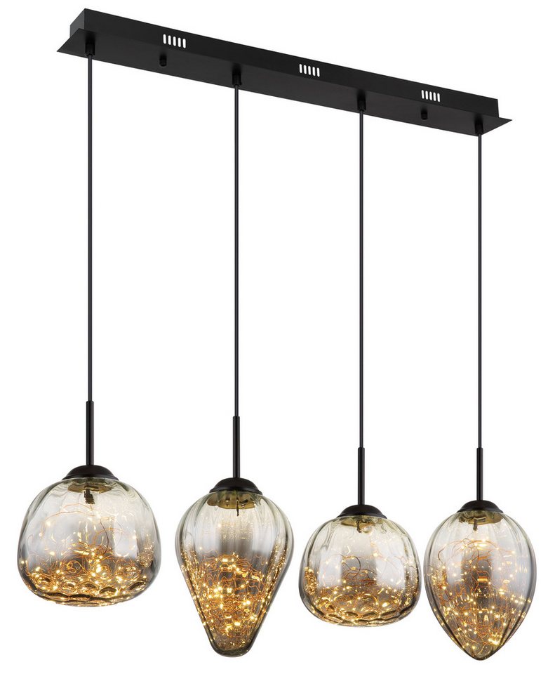 GLOBO LIGHTING Pendelleuchte GLOBO Lighting Hängeleuchte FIREFLY LBH 91x20x120 cm bunt Hängelampe von GLOBO LIGHTING