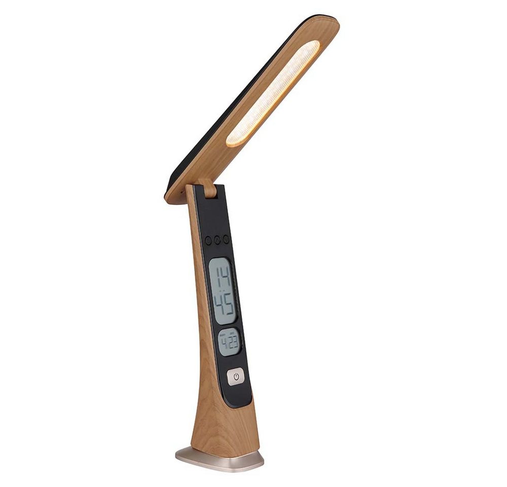 GLOBO LIGHTING Schreibtischlampe, Kaltweiß, Warmweiß, Neutralweiß, Tischleuchte Schreibtischlampe LED Touch-Dimmer USB-C Uhr Akku GLOBO LIGHTING Schreibtischlampe, Kaltweiß, Warmweiß, Neutralweiß, Tischleuchte Schreibtischlampe LED Touch-Dimmer USB-C Uhr Akku von GLOBO LIGHTING