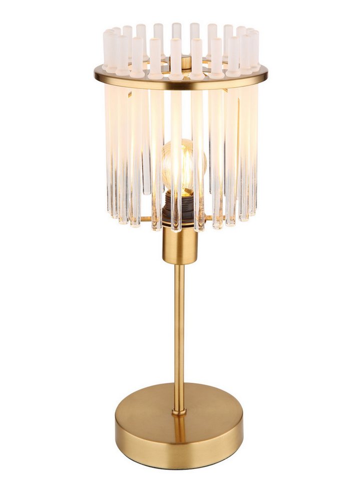 GLOBO LIGHTING Schreibtischlampe Globo Tischleuchte Gorley 1x E14, IP20, gold, Ohne Leuchtmittel, Nicht dimmbar nicht Smart Home-fähig ohne Bewegungsmelder GLOBO LIGHTING Schreibtischlampe Globo Tischleuchte Gorley 1x E14, IP20, gold, Ohne Leuchtmittel, Nicht dimmbar nicht Smart Home-fähig ohne Bewegungsmelder von GLOBO LIGHTING