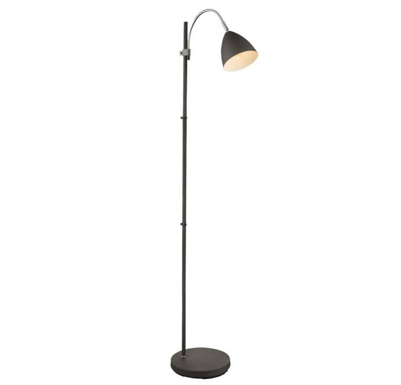 GLOBO LIGHTING Stehlampe, Leuchtmittel nicht inklusive, Steh Leuchte anthrazit Spot Strahler beweglich Wohn Zimmer von GLOBO LIGHTING