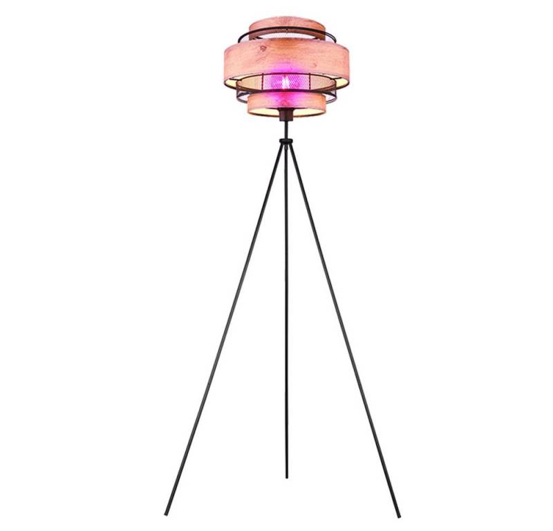 GLOBO LIGHTING LED Stehlampe, Leuchtmittel inklusive, Warmweiß, Farbwechsel, Stehlampe Stehleuchte Wohnzimmerlampe dimmbar Fernbedienung LED 150 cm von GLOBO LIGHTING