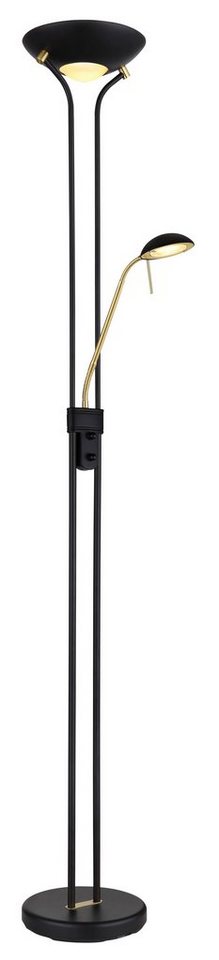 GLOBO LIGHTING Stehlampe Stehleuchte Wohnzimmer LED Stehlampe dimmbar mit Leselampe schwarz GLOBO LIGHTING Stehlampe Stehleuchte Wohnzimmer LED Stehlampe dimmbar mit Leselampe schwarz von GLOBO LIGHTING