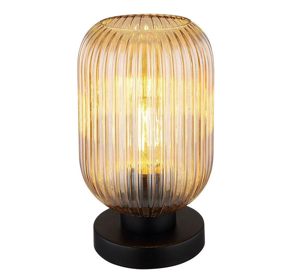 GLOBO LIGHTING Tischleuchte, Leuchtmittel inklusive, Warmweiß, Tischlampe Nachttischlampe Tischleuchte Retro Wohnzimmerlampe LED 24cm GLOBO LIGHTING Tischleuchte, Leuchtmittel inklusive, Warmweiß, Tischlampe Nachttischlampe Tischleuchte Retro Wohnzimmerlampe LED 24cm von GLOBO LIGHTING