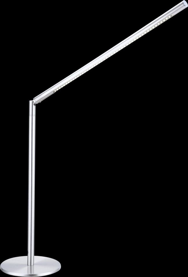 GLOBO LIGHTING Tischleuchte GLOBO Lighting Tischleuchte ITANOS LBH 50x14x80 cm grau Tischlampe, Neutralweiß von GLOBO LIGHTING