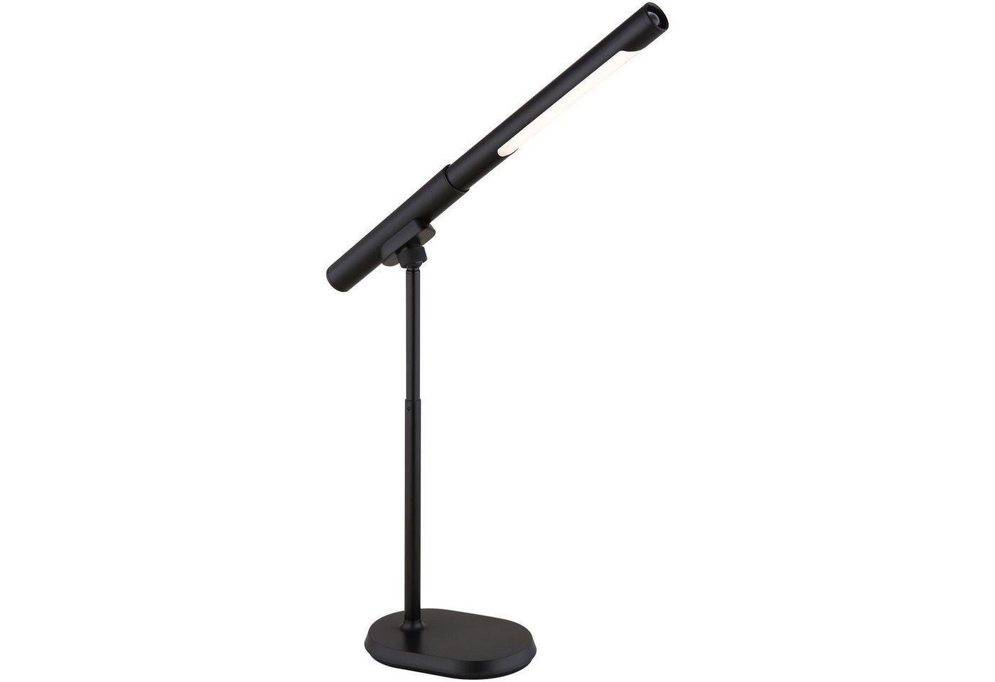 GLOBO LIGHTING Tischleuchte Schreibtischlampe kabellos mit Akku Touch Dimmer Taschenlampe Schwarz von GLOBO LIGHTING
