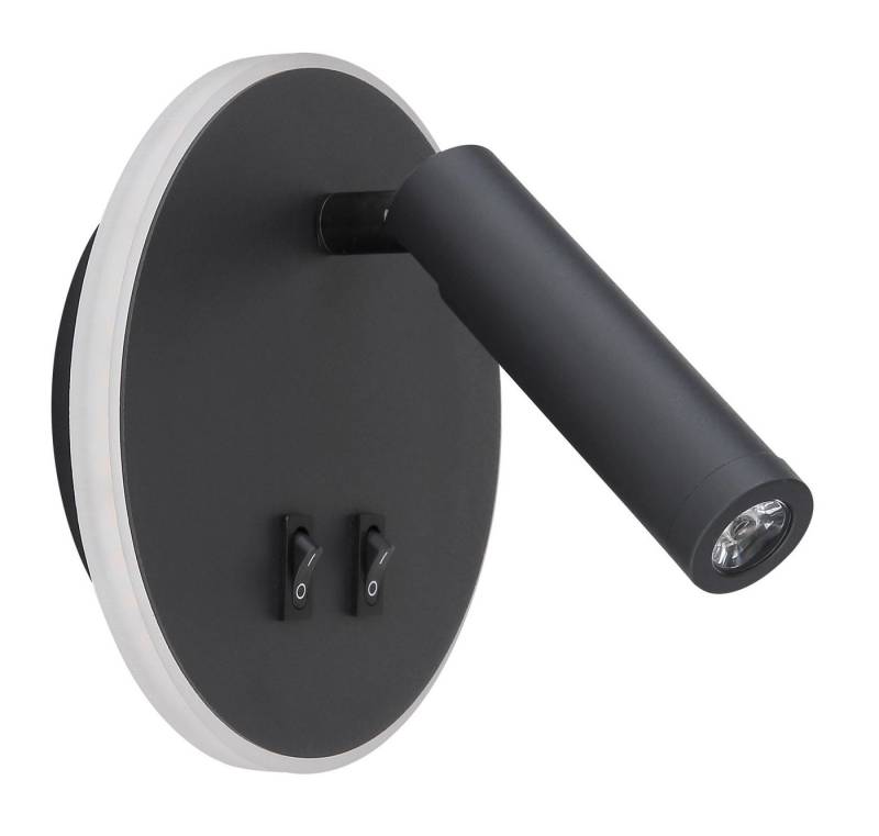 GLOBO LIGHTING LED Wandleuchte MANY, LED fest integriert, Warmweiß, Wandlampe, 2 Schalter, getrennt schaltbar, Wohnbereich, Flur von GLOBO LIGHTING