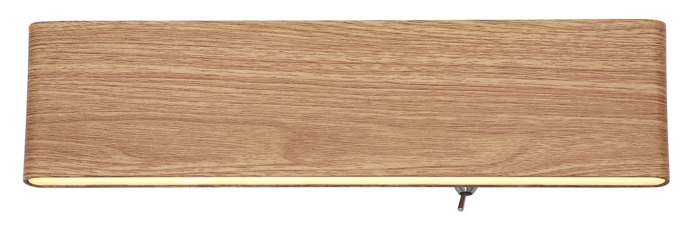 GLOBO LIGHTING LED Wandleuchte SIEGFRIED, LED fest integriert, Warmweiß, Wandlampe mit Ein/Aus Schalter, Leuchtet auf- und abwärts von GLOBO LIGHTING