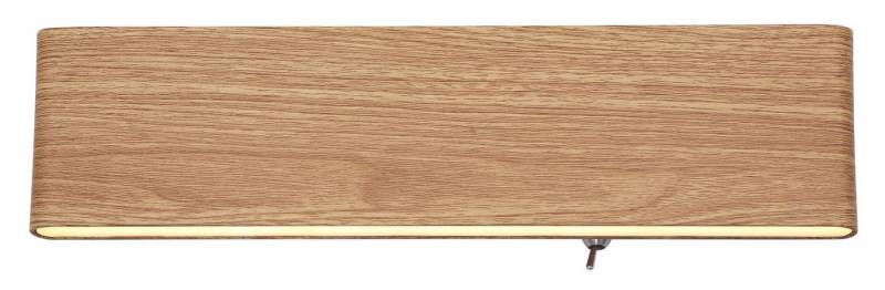 GLOBO LIGHTING LED Wandleuchte SIEGFRIED, LED fest integriert, Warmweiß, Wandlampe mit Ein/Aus Schalter, Leuchtet auf- und abwärts von GLOBO LIGHTING