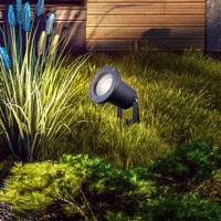 Led Gartenstrahler mit Erdspieß Wegbeleuchtung grau Außen Strom Außenlampe mit Stecker, Aluminium Glas IP65, 4,5W 400lm warmweiß, DxH 9,8x32,5 cm Led Gartenstrahler mit Erdspieß Wegbeleuchtung grau Außen Strom Außenlampe mit Stecker, Aluminium Glas IP65, 4,5W 400lm warmweiß, DxH 9,8x32,5 cm von GLOBO LIGHTING