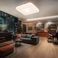 Globo Lighting - led Decken Leuchte Opal Chrom Strahler weiß Lampe Wohn Zimmer Beleuchtung quadratisch Globo Lighting - led Decken Leuchte Opal Chrom Strahler weiß Lampe Wohn Zimmer Beleuchtung quadratisch von GLOBO LIGHTING