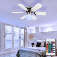 Globo Lighting - led Deckenventilator mit Fernbedienung Wohnzimmerlampe dimmbar Vor-Rücklauf Schlafzimmerleuchte, 3 Stufen, wendbare Flügel rgb Globo Lighting - led Deckenventilator mit Fernbedienung Wohnzimmerlampe dimmbar Vor-Rücklauf Schlafzimmerleuchte, 3 Stufen, wendbare Flügel rgb von GLOBO LIGHTING