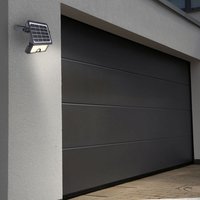 Globo Lighting - led Solarleuchte Solarlampe Baustrahler Schwenkbar Sensor Schalter Schwarz Hof von GLOBO LIGHTING
