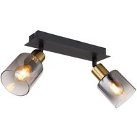 Globo - spot - HOLLSY - schwarz - glas - aufbauleuchte - E14 - von GLOBO LIGHTING