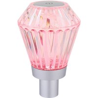 Globo Lighting - led Tischleuchte Flaschenlampe Akku Dekoleuchte Tischlampe Kristall Touchdimmer Flaschenleuchte, rgb Farbwechsel, DxH 11 x 16,9 cm von GLOBO LIGHTING