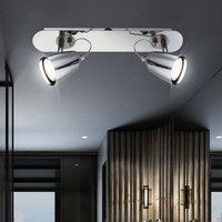 Globo Lighting - led Decken Lampe Spot Strahler Wohn Ess Zimmer Chrom Leuchte verstellbar Globo Lighting - led Decken Lampe Spot Strahler Wohn Ess Zimmer Chrom Leuchte verstellbar von GLOBO LIGHTING