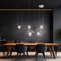 Globo Lighting - led Decken Pendel Hänge Lampe Leuchte Metall Nickel Matt Chrom Opal Wohn Zimmer Globo Lighting - led Decken Pendel Hänge Lampe Leuchte Metall Nickel Matt Chrom Opal Wohn Zimmer von GLOBO LIGHTING
