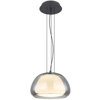 [NEUWERTIG] B-Ware Globo Pendelleuchte Haakon Hängelampe Led Anthrazit Rauchglas Dimmbar Esszimmer von GLOBO LIGHTING