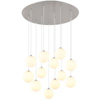 Pendellampe Hängeleuchte Wohnzimmerleuchte led 12 Flammig Metall Glaskugeln Pendellampe Hängeleuchte Wohnzimmerleuchte led 12 Flammig Metall Glaskugeln von GLOBO LIGHTING