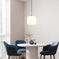 Globo Lighting - Pendelleuchte Hängelampe Deckenleuchte Esszimmerlampe Metall Glas h 130 cm von GLOBO LIGHTING