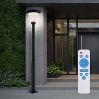 Solarlampe Wegeleuchte Außenstehlampe schwarz cct Alu Gartenlampe led h 336 cm Solarlampe Wegeleuchte Außenstehlampe schwarz cct Alu Gartenlampe led h 336 cm von GLOBO LIGHTING