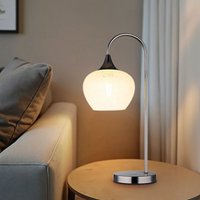 Tischleuchte Kristalle Tischlampe Glas klar Wohnzimmerleuchte Beistellleuchte chrom-schwarz, Metall, E27 Fassung, LxBxH 27,5x16x54 cm Tischleuchte Kristalle Tischlampe Glas klar Wohnzimmerleuchte Beistellleuchte chrom-schwarz, Metall, E27 Fassung, LxBxH 27,5x16x54 cm von GLOBO LIGHTING