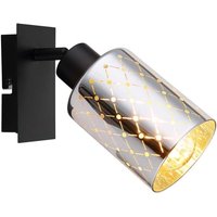 Wandlampe Wandleuchte Spotlampe verstellbar Glas verchromt Schlafzimmerlampe H 16,5 cm Wandlampe Wandleuchte Spotlampe verstellbar Glas verchromt Schlafzimmerlampe H 16,5 cm von GLOBO LIGHTING