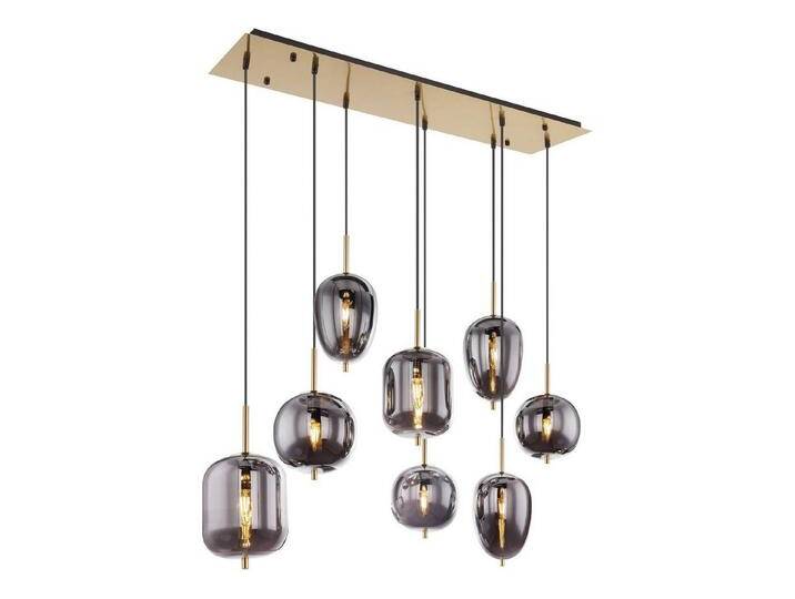 GLOBO LIGHTING Hängeleuchte Hängeleuchte Esszimmer Pendelleuchte Wohnzimmer Hängelampe Glas, 8 flammig, ohne Leuchtmittel GLOBO LIGHTING Hängeleuchte Hängeleuchte Esszimmer Pendelleuchte Wohnzimmer Hängelampe Glas, 8 flammig, ohne Leuchtmittel von GLOBO-Lighting