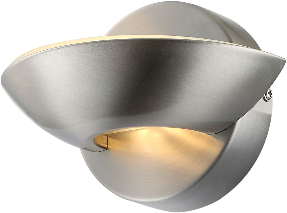 Globo SAMMY Wandleuchte Nickel matt, 1xLED von GLOBO Lighting