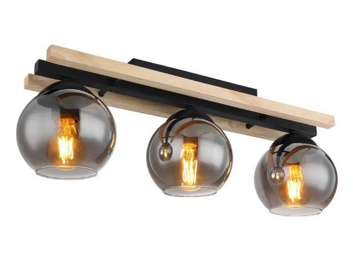 Designer-Deckenleuchte Conni Holz 3-flammig Globo - 15569-3D Designer-Deckenleuchte Conni Holz 3-flammig Globo - 15569-3D von GLOBO