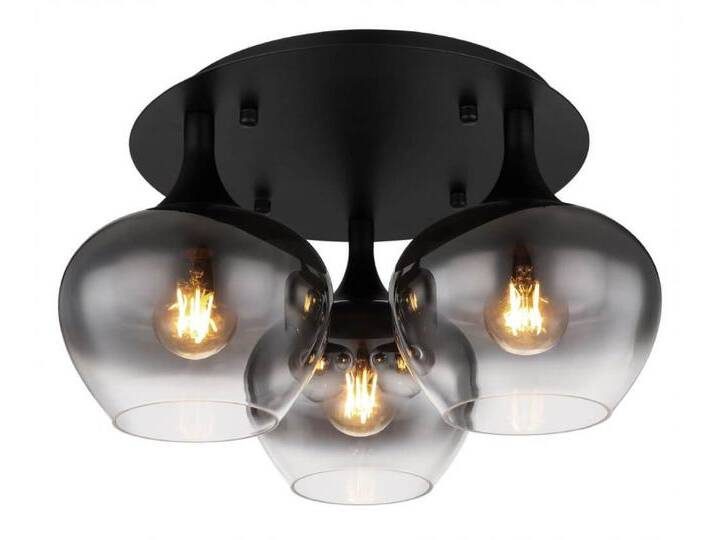 Designer-Deckenleuchte Maxy schwarz 3-flammig Globo - 15548-3D Designer-Deckenleuchte Maxy schwarz 3-flammig Globo - 15548-3D von GLOBO