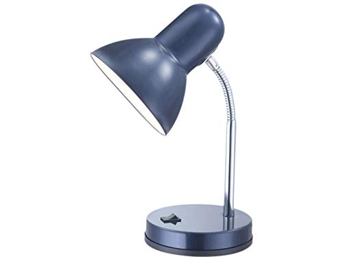 Funktionale Schreibtischlampe / Tischleuchte BASIC Blau mit LED, Flexrohr Funktionale Schreibtischlampe / Tischleuchte BASIC Blau mit LED, Flexrohr von GLOBO