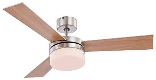 GLOBO Deckenventilator Ventilator Fernbedienung Beleuchtung Deckenlampe Deckenleuchte Fernbedienung Metall Glas MDF Vor Rücklauf Flügel wendbar Alana 0333 GLOBO Deckenventilator Ventilator Fernbedienung Beleuchtung Deckenlampe Deckenleuchte Fernbedienung Metall Glas MDF Vor Rücklauf Flügel wendbar Alana 0333 von GLOBO