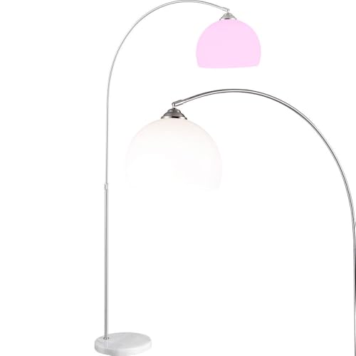 GLOBO LED Bogen Stehlampe höhenverstellbar App Farbwechsel Bogenleuchte weiß dimmbar Marmor, dimmbar Smart, RGB LED 8,5W 806Lm 2700-6500K GLOBO LED Bogen Stehlampe höhenverstellbar App Farbwechsel Bogenleuchte weiß dimmbar Marmor, dimmbar Smart, RGB LED 8,5W 806Lm 2700-6500K von GLOBO