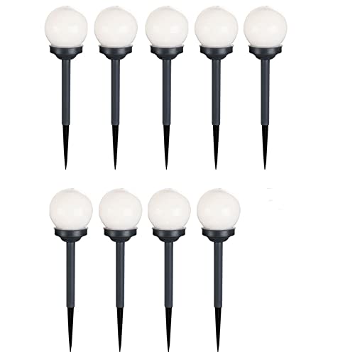 9er Set LED Solar Kugel Lampen Garten Weg Beleuchtung Außen Erdspieß Terrassen Hof Steck Leuchten 9er Set LED Solar Kugel Lampen Garten Weg Beleuchtung Außen Erdspieß Terrassen Hof Steck Leuchten von GLOBO