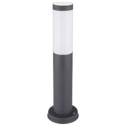 GLOBO LIGHTING Außenleuchte Stehlampe Garten Sockelleuchte Edelstahl Terrasse Stehleuchte Aussen, Edelstahl anthrazit, 1x LED 7W 630LM 2200K, DxH 7,6x45 cm GLOBO LIGHTING Außenleuchte Stehlampe Garten Sockelleuchte Edelstahl Terrasse Stehleuchte Aussen, Edelstahl anthrazit, 1x LED 7W 630LM 2200K, DxH 7,6x45 cm von GLOBO