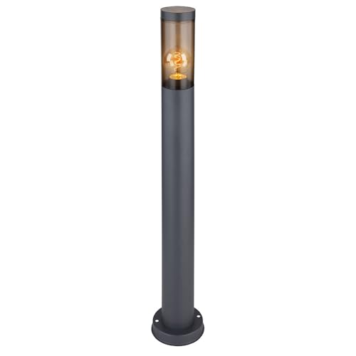 GLOBO LIGHTING Standleuchte Außenbeleuchtung Sockelleuchte rauch anthrazit Außen Garten Stehlampe, Edelstahl Kunststoff, 1x 6W 806Lm warmweiß, DxH 7,6x80 cm GLOBO LIGHTING Standleuchte Außenbeleuchtung Sockelleuchte rauch anthrazit Außen Garten Stehlampe, Edelstahl Kunststoff, 1x 6W 806Lm warmweiß, DxH 7,6x80 cm von GLOBO