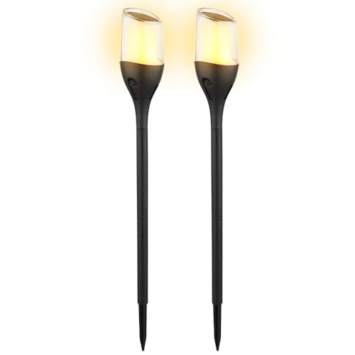 GLOBO Solarfackel Außenleuchte Gartendeko LED Solarlampe mit Feuereffekt Erdspieß Terrassenlampe, warmweiß, DxH 7,5 x 64,5 cm, 2er Set GLOBO Solarfackel Außenleuchte Gartendeko LED Solarlampe mit Feuereffekt Erdspieß Terrassenlampe, warmweiß, DxH 7,5 x 64,5 cm, 2er Set von GLOBO