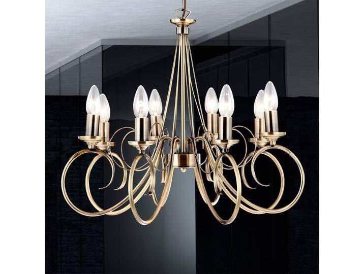 Globo Atmosphärische Hängeleuchte TRUNCATUS 8-flammig für Wohn & Esszimmer - Bronze - Antik - Metall Globo Atmosphärische Hängeleuchte TRUNCATUS 8-flammig für Wohn & Esszimmer - Bronze - Antik - Metall von GLOBO