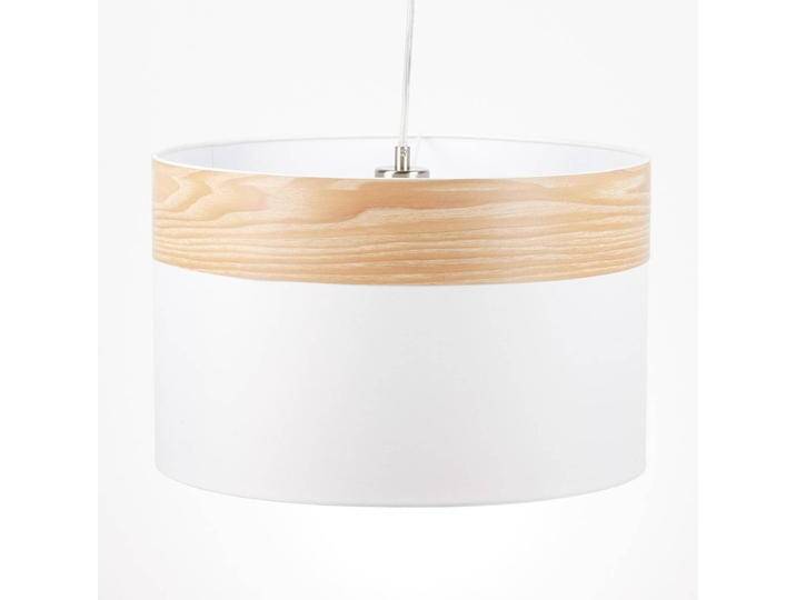 Globo Hängeleuchte Libba mit Dekor in Holzoptik für Wohn & Esszimmer - Weiß - Modern - Textil Globo Hängeleuchte Libba mit Dekor in Holzoptik für Wohn & Esszimmer - Weiß - Modern - Textil von GLOBO
