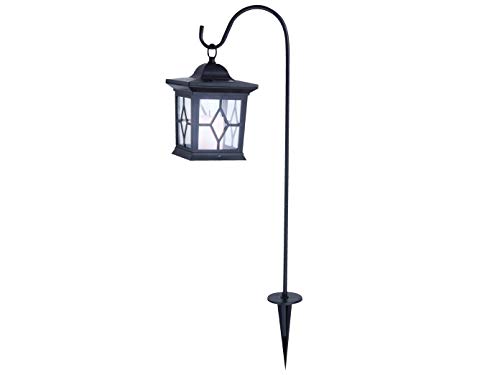 Globo Metall/Kunststoff LED IP44 Solar Laterne für den Außenbereich, Schwarz Globo Metall/Kunststoff LED IP44 Solar Laterne für den Außenbereich, Schwarz von GLOBO