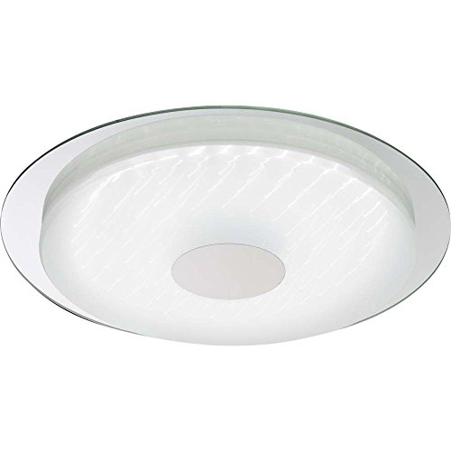 LED 24 Watt Decken Leuchte Lampe Spiegel Fernbedienung CCT Steuerung dimmbar 3D Folie Globo 41335 von GLOBO