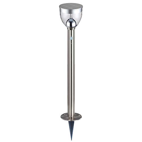 GLOBO LED Solar Außen Steck Lampe Terrassen Bewegungsmelder Erdspieß Edelstahl Steh Leuchte 33437 GLOBO LED Solar Außen Steck Lampe Terrassen Bewegungsmelder Erdspieß Edelstahl Steh Leuchte 33437 von GLOBO