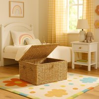 Korbtruhe Chest, 100% Seegras, Traditionelle Handarbeit, Fair Trade Aus Vietnam von GLOBOFairTrade