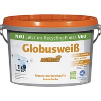 Globusweiß Wandfarbe matt 1 L konservierungsmittelfrei Globusweiß Wandfarbe matt 1 L konservierungsmittelfrei von GLOBUS