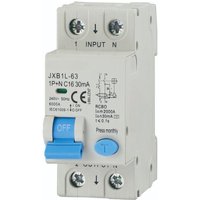 Differenzialschutzschalter 2P 16A 30mA 220V 4,5KA 2 din C16 Module - Gloca von GLOCA